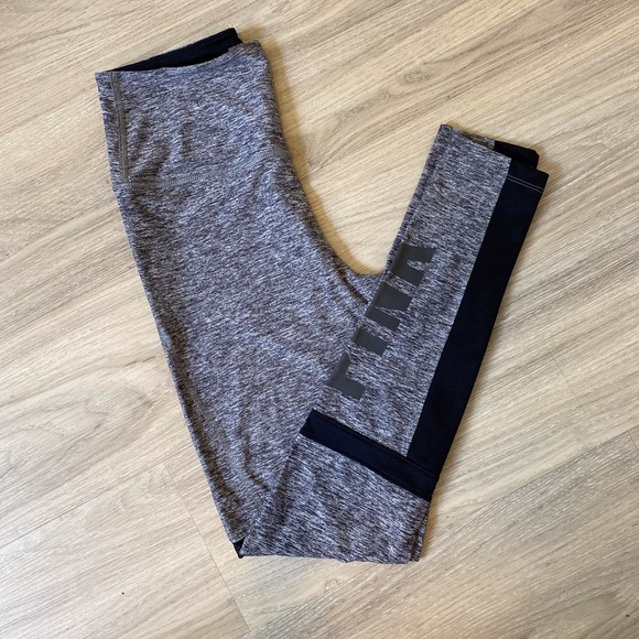 Gray Pink Yoga Leggings/Tights - Picture 6 of 11